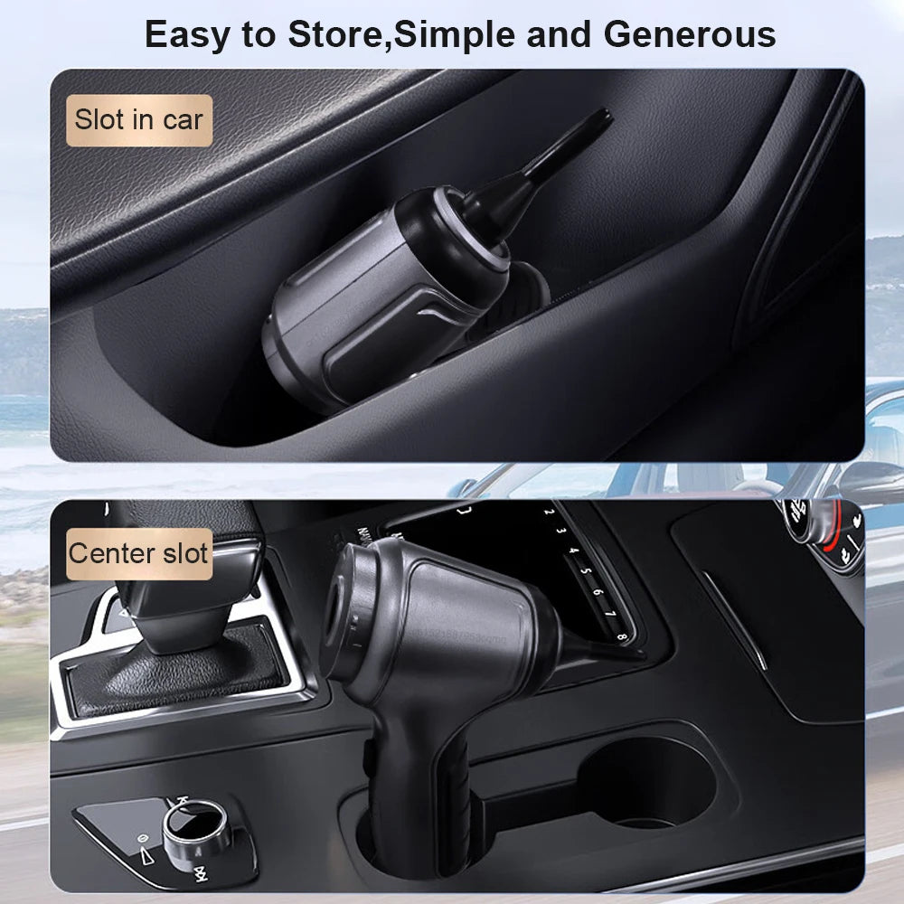 95000PA Wireless Car Vacuum Cleaner | High-Power Handheld Mini Blower