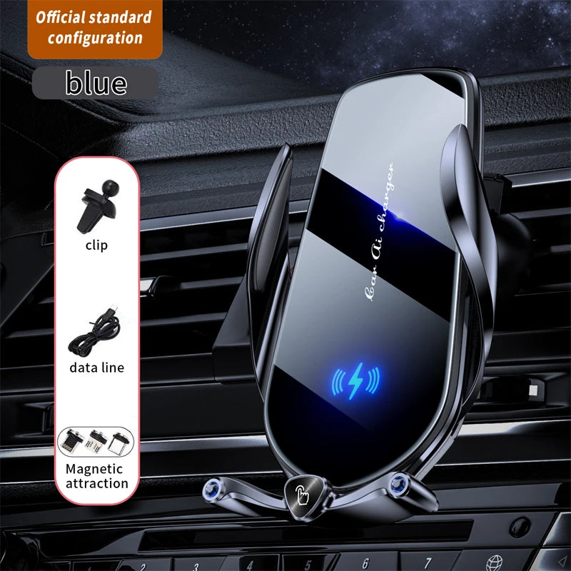100W Magnetic Wireless Car Charger & Phone Mount β Fast Charging Holder for iPhone 11β15 Pro, Samsung, Xiaomi & More