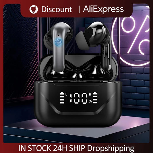 Smart AI Translator Earbuds – Real-Time Two-Way Voice Translation, 144 Languages, 99% Accuracy, Bluetooth 5.4