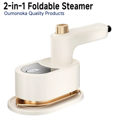 2-in-1 Handheld Steam Iron Garment Steamers Ironing Machine Travel Portable Ironing Machine Garment Ironing Machine Steamer